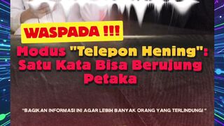 MODUS PENIPUAN TERBARU, HARAP WASPADA