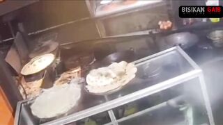 penampakan cctv di warung
