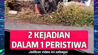 2 KEJADIAN  KECELAKAAN DALAM 1 WAKTU