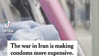Condom Prices Increases Due to War on Iran