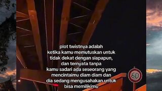 Kadang lebih baik menghilang daripada harus bersaing untuk jadi pilihan