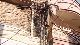 1100kv Main Electric line work