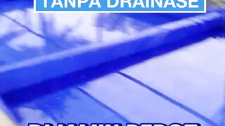 Kolam tanpa DRAINASE dijamin REPOT saat panen