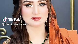Mehndi Bridal Compelet Look 8