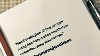 membandingkan dirimu dengan orang lain hanya akan membatasi potensimu
