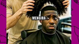Rambut badai, mentalitas juara!