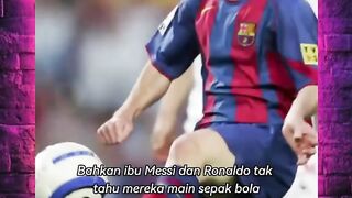 Zaman dulu tackle keras udah kayak sarapan pagi buat Messi dan Ronaldo! ????