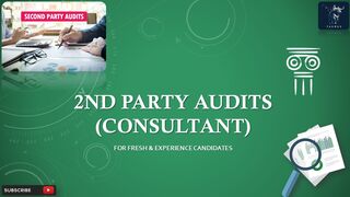 Internal Audit (2nd Party) Interview Questions & Answers | Consultant Audit Interview Tips