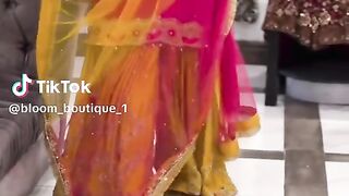 Beautiful Latest Mehndi Event Dress