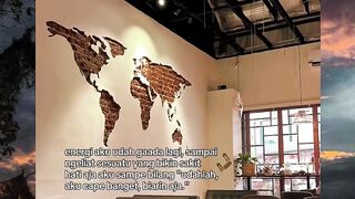 "Kadang, melepaskan adalah cara terbaik untuk menjaga ketenangan diri