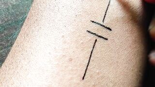 Wow ???????? Letter G with Sword ⚔️tattoo idea on wrist