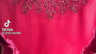 Red Partywear Dress