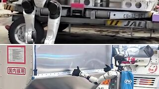 Rise of the AI-rport robots! Japan Airlines is using humanoid baggage handlers to load luggage on and off flights