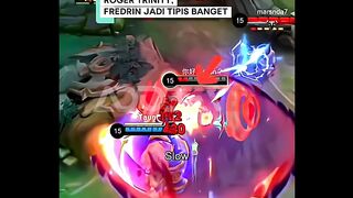 Cadera coba Roger build Trinity lawan Fredrinn.