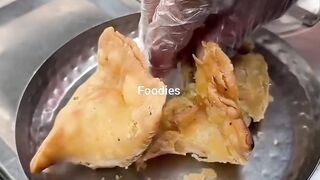 Dahi Samosa ???????????? Indian Street Food