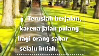 terus berjalan