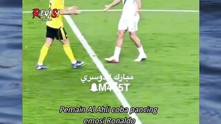 Pemain al ahli pancing emosi ronaldo
