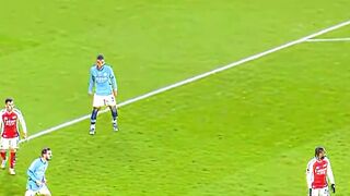 Arsenal Build Up Goal Vs City