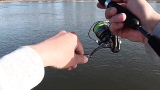 Saat memancing yang menggembirakan