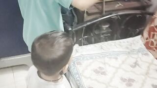 Two little child dancing very nicely