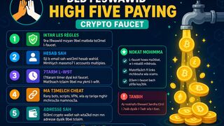 high_five_paying_crypto_faucets Using Your Phone