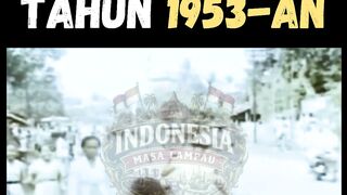 Suasana Jakarta tahun 1953 masih tenang