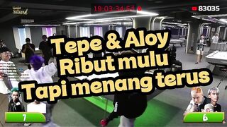 Aloy & Tepe Main Billiar gak pernah akur tapi menang terus