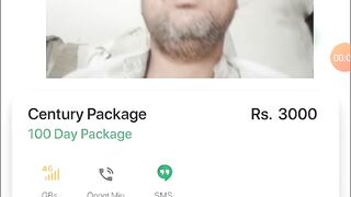 3000 mein 100 din Ka call package 100 GB data package