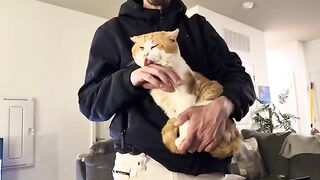 Holding the boy