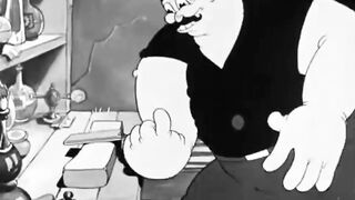Popeye The Sailor - A Clean Shaven Man