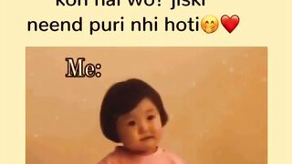 Funny video or kis ke neend puri nahi hoti
