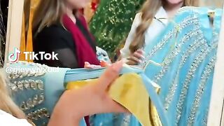 Most Beautiful Latest Kashees Sky Blue Fancy dress