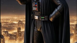 Star Wars! Darth Vader's humiliating defeat by Luke Jedi #starwars #lightsaber #slapstick #comedy