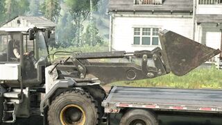 The Struggle is Real: Loading the Bulldozer!