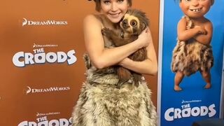 The Croods Live Action Premiere — Prehistoric Legends Arrive