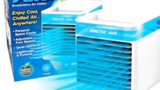 LARGE Rechargeable 4 In 1 Fan Air Cooler with Ice