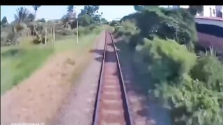 Terrifying train accident