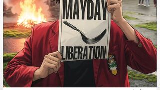 Usai Aksi May Day Bandung: Massa Tak Dikenal Bakar Pos Polisi