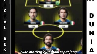 starting XI pilihan kaka