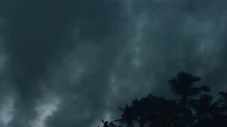 evining sky moon