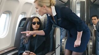 Travel in airplane