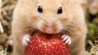 ASMR Hamster eating