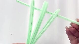 DIY cute pipe cleaner night light
