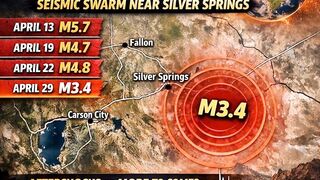 Another Earthquake Strikes Near Silver Springs – What’s Going On?