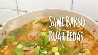 Resep Bakso Kuah Pedas Viral, Cocok Banget Buat Pecinta Pedas!