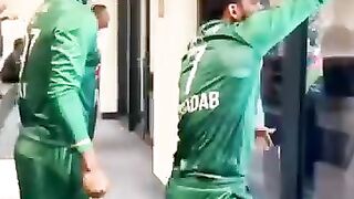 Shadab Khan wining crazy Reaction
