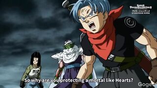 Gogeta vs hearts dragon ball super