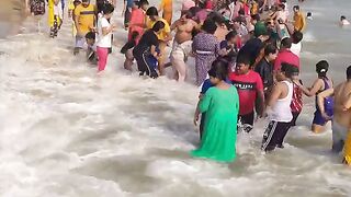 Visit of sea beach