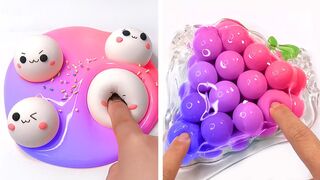 Oddly satisfying slime ASMR No music ????