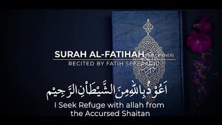 EST SURAHS TO LISTEN TO BEFORE SLEEP _ 45MIN PLAYLIST _ FATIH SEFERAGIC _ Relaxing Quran Recitation